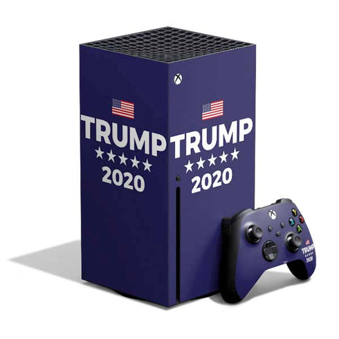 Trump 2020 Blue Xbox Series X Skins